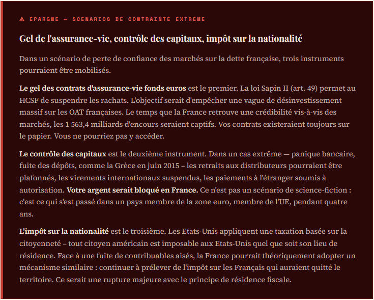 épargne scénario